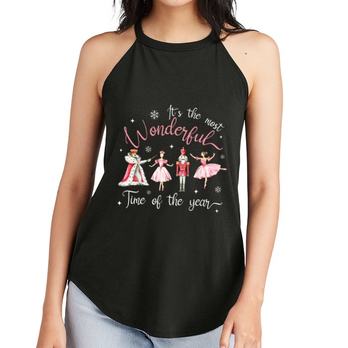ItS The Most Wonderful Time Of The Year Nutcracker Ballet Women's Perfect Tri Rocker Tank