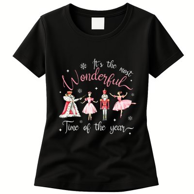 ItS The Most Wonderful Time Of The Year Nutcracker Ballet Womens T-Shirt