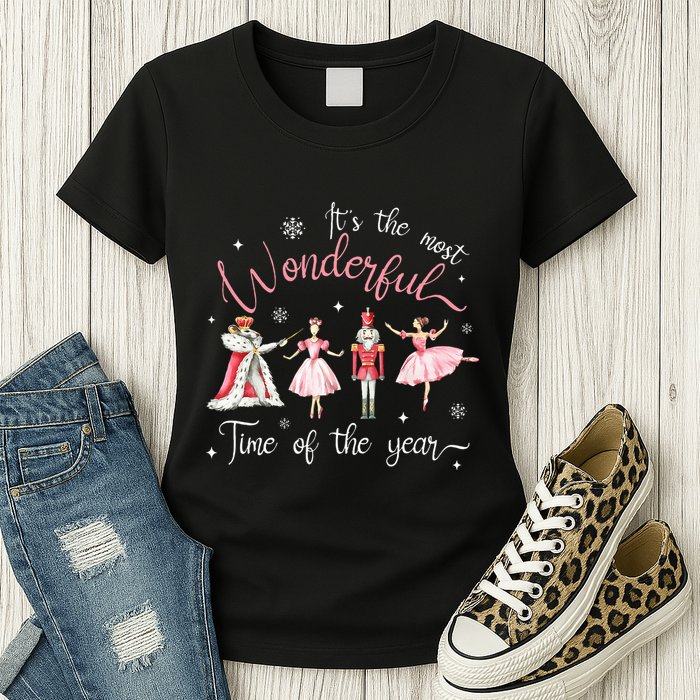 ItS The Most Wonderful Time Of The Year Nutcracker Ballet Womens T-Shirt