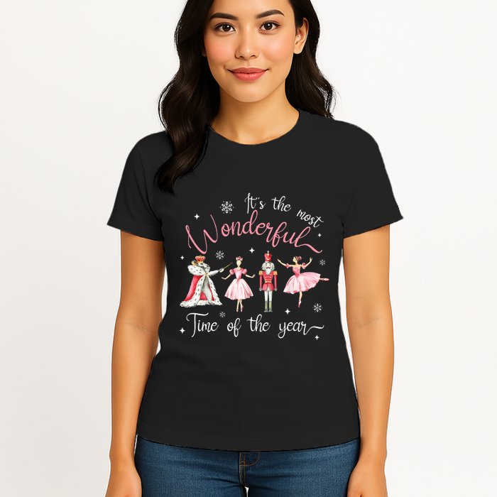 ItS The Most Wonderful Time Of The Year Nutcracker Ballet Womens T-Shirt