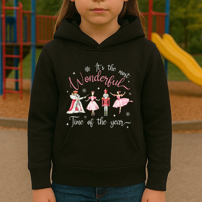 ItS The Most Wonderful Time Of The Year Nutcracker Ballet Kids Hoodie