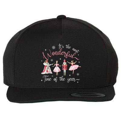 ItS The Most Wonderful Time Of The Year Nutcracker Ballet Wool Snapback Cap