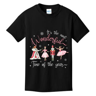 ItS The Most Wonderful Time Of The Year Nutcracker Ballet Kids T-Shirt