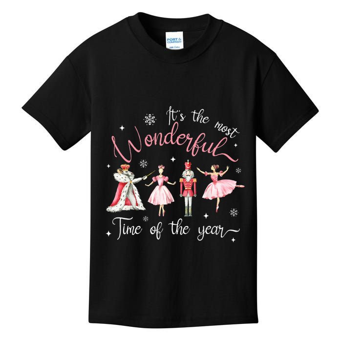 ItS The Most Wonderful Time Of The Year Nutcracker Ballet Kids T-Shirt