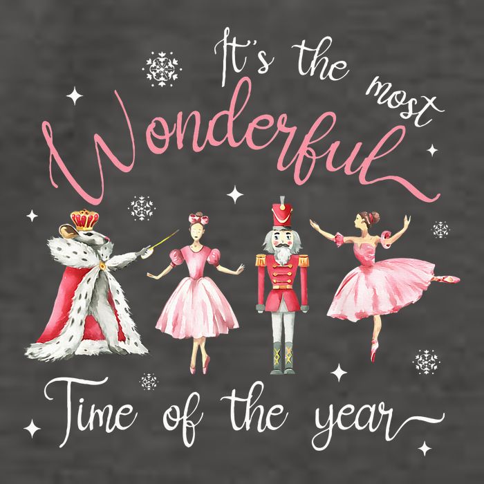 ItS The Most Wonderful Time Of The Year Nutcracker Ballet Vector Backpack