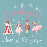 ItS The Most Wonderful Time Of The Year Nutcracker Ballet Sueded Cloud Jersey T-Shirt