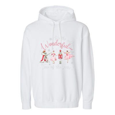 ItS The Most Wonderful Time Of The Year Nutcracker Ballet Garment-Dyed Fleece Hoodie