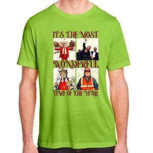 ItS The Most Wonderful Time Of The Year Trump Christmas Adult ChromaSoft Performance T-Shirt