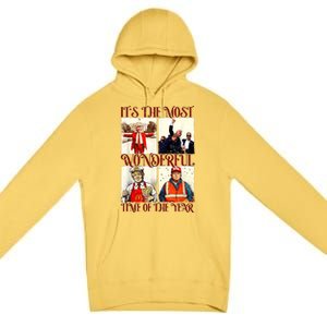 ItS The Most Wonderful Time Of The Year Trump Christmas Premium Pullover Hoodie