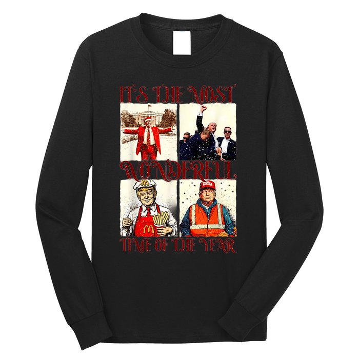 ItS The Most Wonderful Time Of The Year Trump Christmas Long Sleeve Shirt