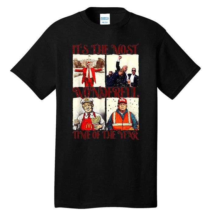 ItS The Most Wonderful Time Of The Year Trump Christmas Tall T-Shirt