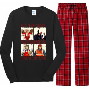 ItS The Most Wonderful Time Of The Year Trump Christmas Long Sleeve Pajama Set