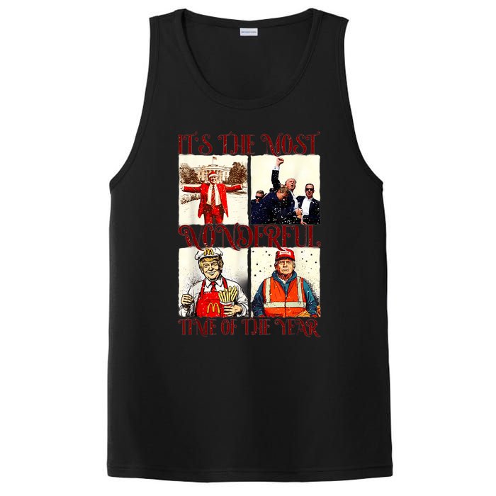 ItS The Most Wonderful Time Of The Year Trump Christmas PosiCharge Competitor Tank