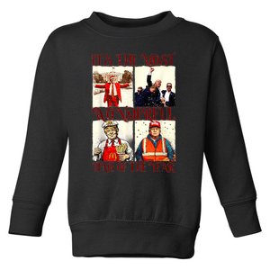 ItS The Most Wonderful Time Of The Year Trump Christmas Toddler Sweatshirt