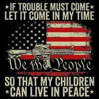 If Trouble Must Come Let It Come In My Time So That My Child Daily Commute Backpack