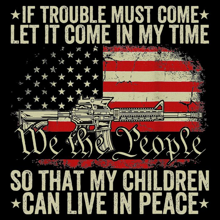 If Trouble Must Come Let It Come In My Time So That My Child Mousepad