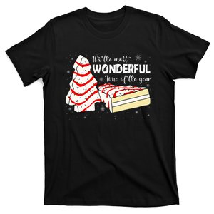 ItS The Most Wonderful Time Of The Year Tree Cakes Xmas T-Shirt