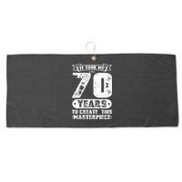 It Took Me 70 Years To Create This Masterpiece Gift Large Microfiber Waffle Golf Towel
