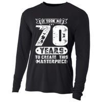 It Took Me 70 Years To Create This Masterpiece Gift Cooling Performance Long Sleeve Crew