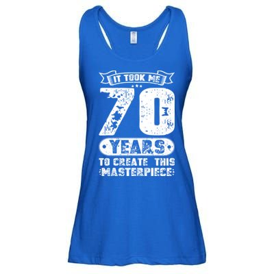 It Took Me 70 Years To Create This Masterpiece Gift Ladies Essential Flowy Tank