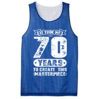 It Took Me 70 Years To Create This Masterpiece Gift Mesh Reversible Basketball Jersey Tank