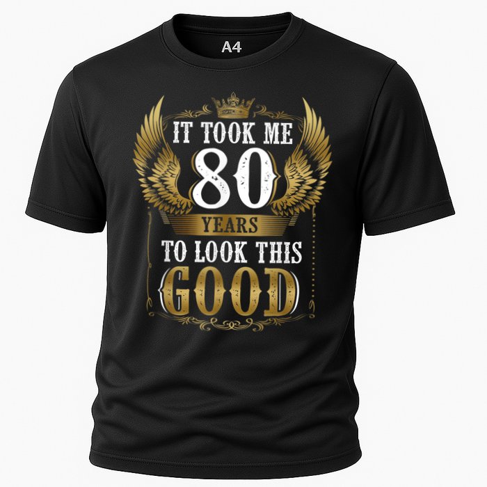 It Took Me 80 Year To Look This Good Shirt 80th Birthday m.e.n Cooling Performance Crew T-Shirt