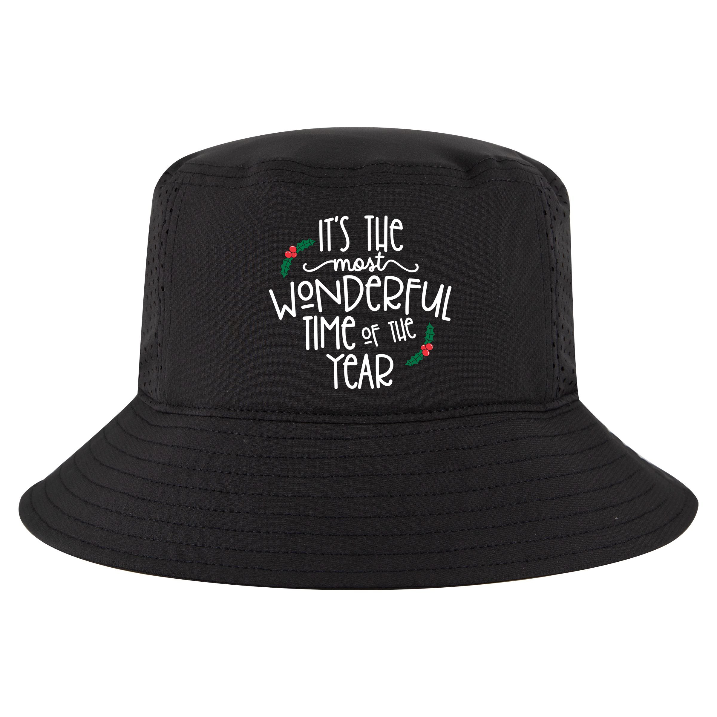 Its The Most Wonderful Time Of The Year Christmas Cool Comfort Performance Bucket Hat
