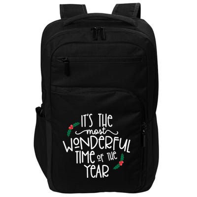 Its The Most Wonderful Time Of The Year Christmas Impact Tech Backpack