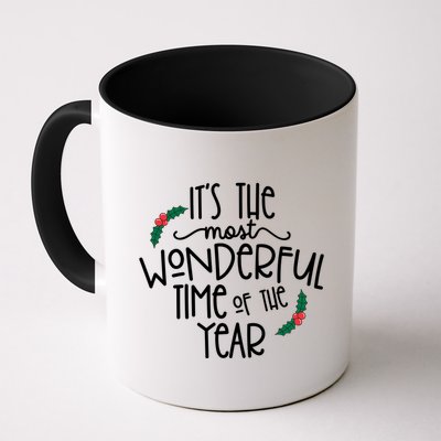 Its The Most Wonderful Time Of The Year Christmas Mug