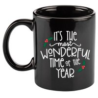 Its The Most Wonderful Time Of The Year Christmas 11oz C Handle Ceramic Mug