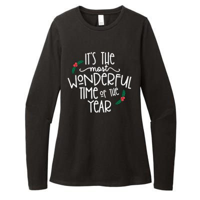 Its The Most Wonderful Time Of The Year Christmas Womens CVC Long Sleeve Shirt