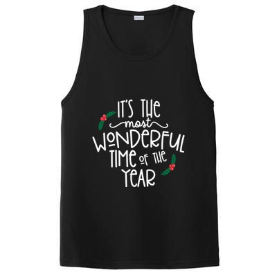 Its The Most Wonderful Time Of The Year Christmas PosiCharge Competitor Tank