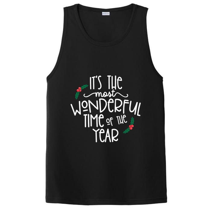 Its The Most Wonderful Time Of The Year Christmas PosiCharge Competitor Tank