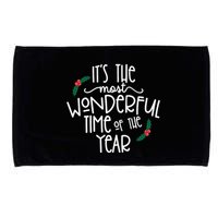Its The Most Wonderful Time Of The Year Christmas Microfiber Hand Towel