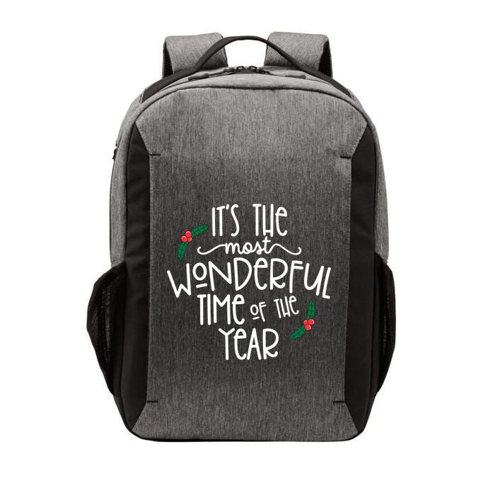 Its The Most Wonderful Time Of The Year Christmas Vector Backpack