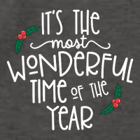 Its The Most Wonderful Time Of The Year Christmas Vector Backpack