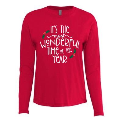 Its The Most Wonderful Time Of The Year Christmas Womens Cotton Relaxed Long Sleeve T-Shirt