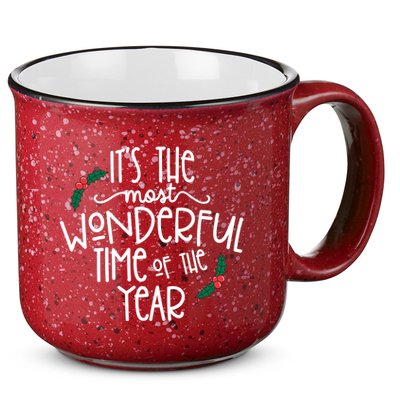 Its The Most Wonderful Time Of The Year Christmas 15oz Campfire Ceramic Mug