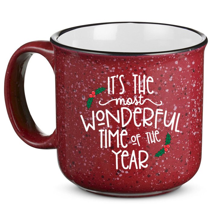 Its The Most Wonderful Time Of The Year Christmas 15oz Campfire Ceramic Mug