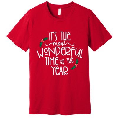 Its The Most Wonderful Time Of The Year Christmas Premium T-Shirt