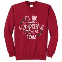 Its The Most Wonderful Time Of The Year Christmas Tall Sweatshirt