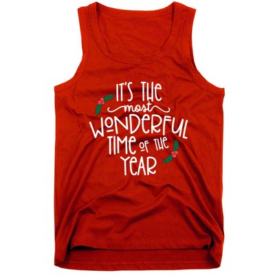 Its The Most Wonderful Time Of The Year Christmas Tank Top