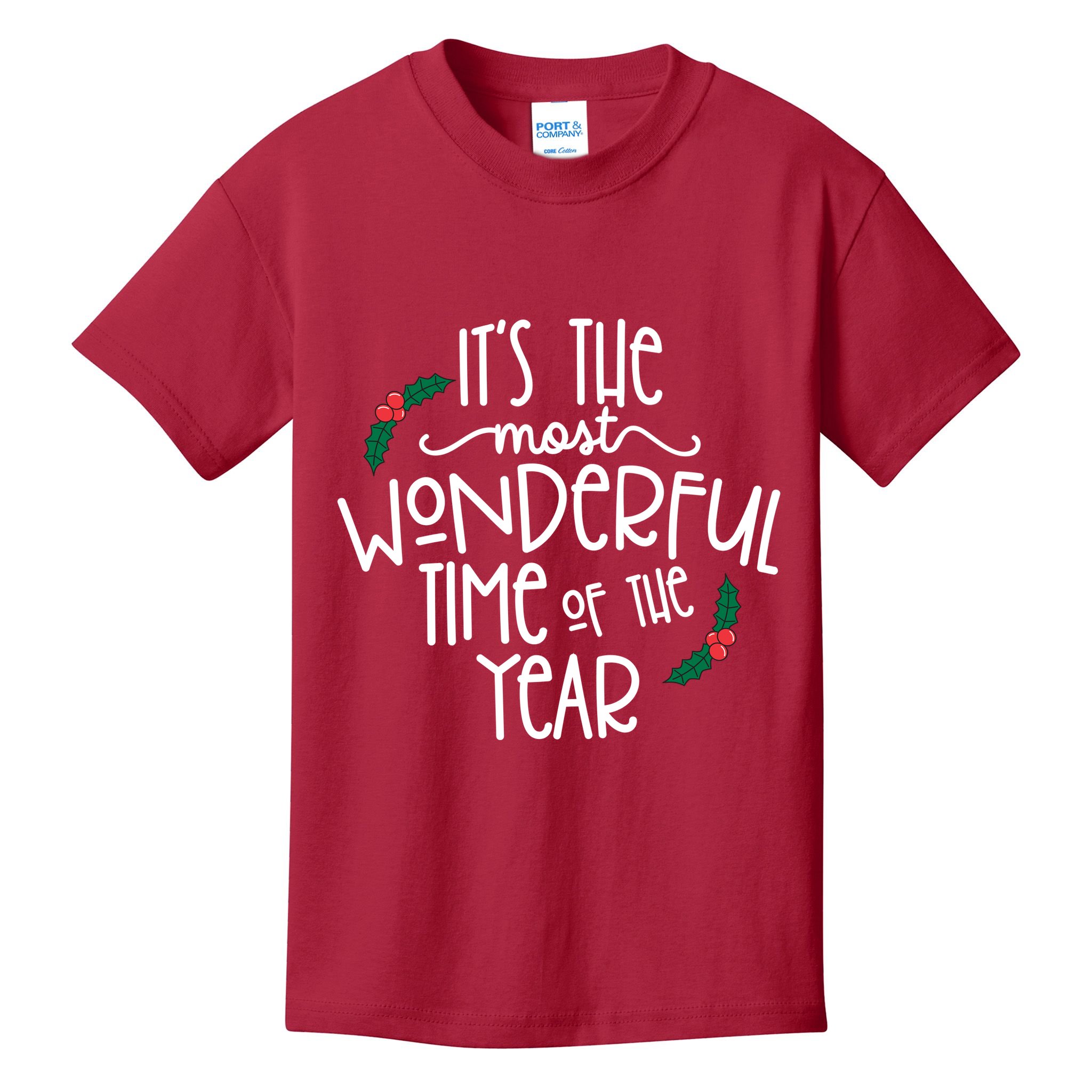 Its The Most Wonderful Time Of The Year Christmas Kids T-Shirt