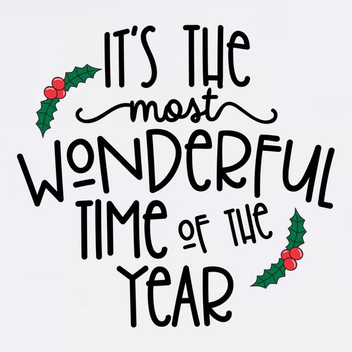 Its The Most Wonderful Time Of The Year Christmas Garment-Dyed Sweatshirt