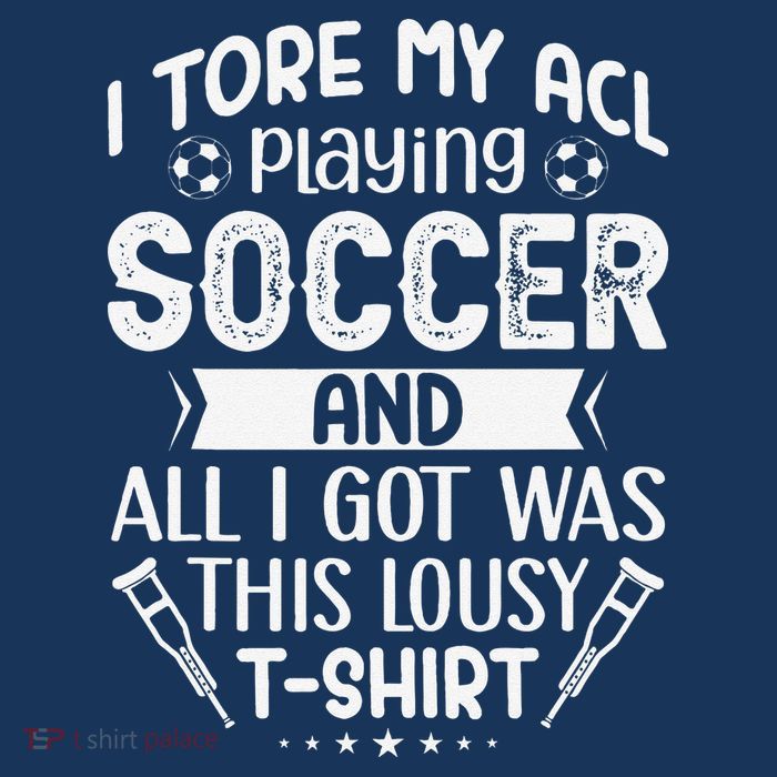 I Tore My Acl Playing Soccer Funny Acl Knee Surgery Recovery Baby Bodysuit