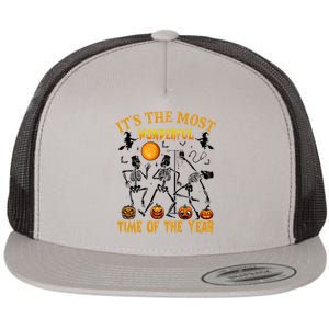 Its The Most Wonderful Time Of The Year Halloween Nurse Er Gift Flat Bill Trucker Hat