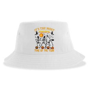 Its The Most Wonderful Time Of The Year Halloween Nurse Er Gift Sustainable Bucket Hat