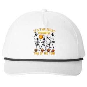 Its The Most Wonderful Time Of The Year Halloween Nurse Er Gift Snapback Five-Panel Rope Hat