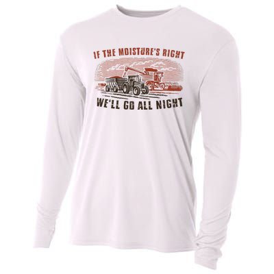 If The MoistureS Right WeLl Go All Night Premium Cooling Performance Long Sleeve Crew