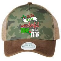Its The Most Wonderful Time Of The Year Christmas Festive Legacy Tie Dye Trucker Hat